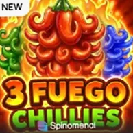 Аппарат 3 Fuego Chillies провайдера Spinomenal